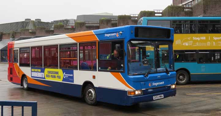 Stagecoach Hampshire Transbus Dart SLF 34411